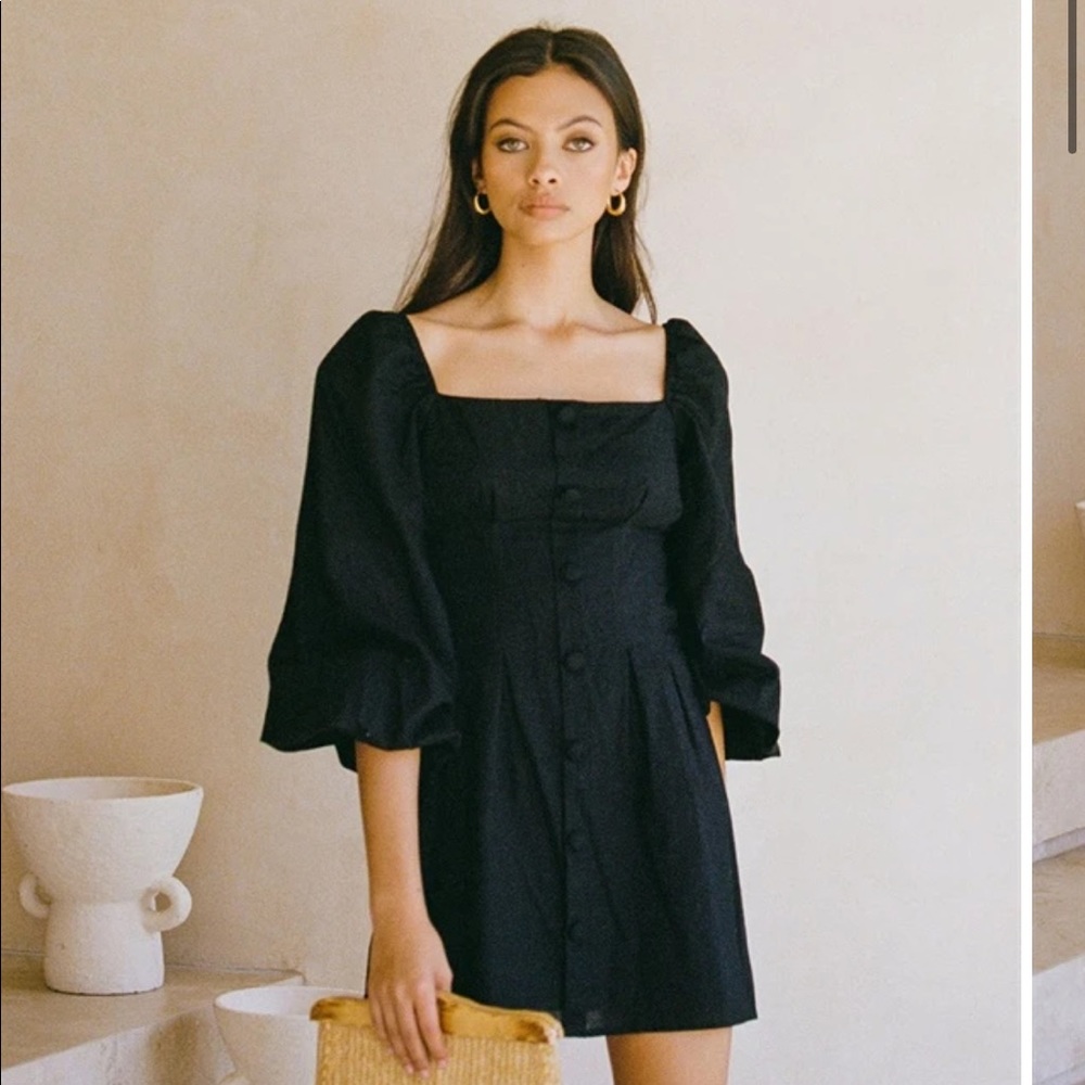Sabo Skirt Tyla Dress in Black